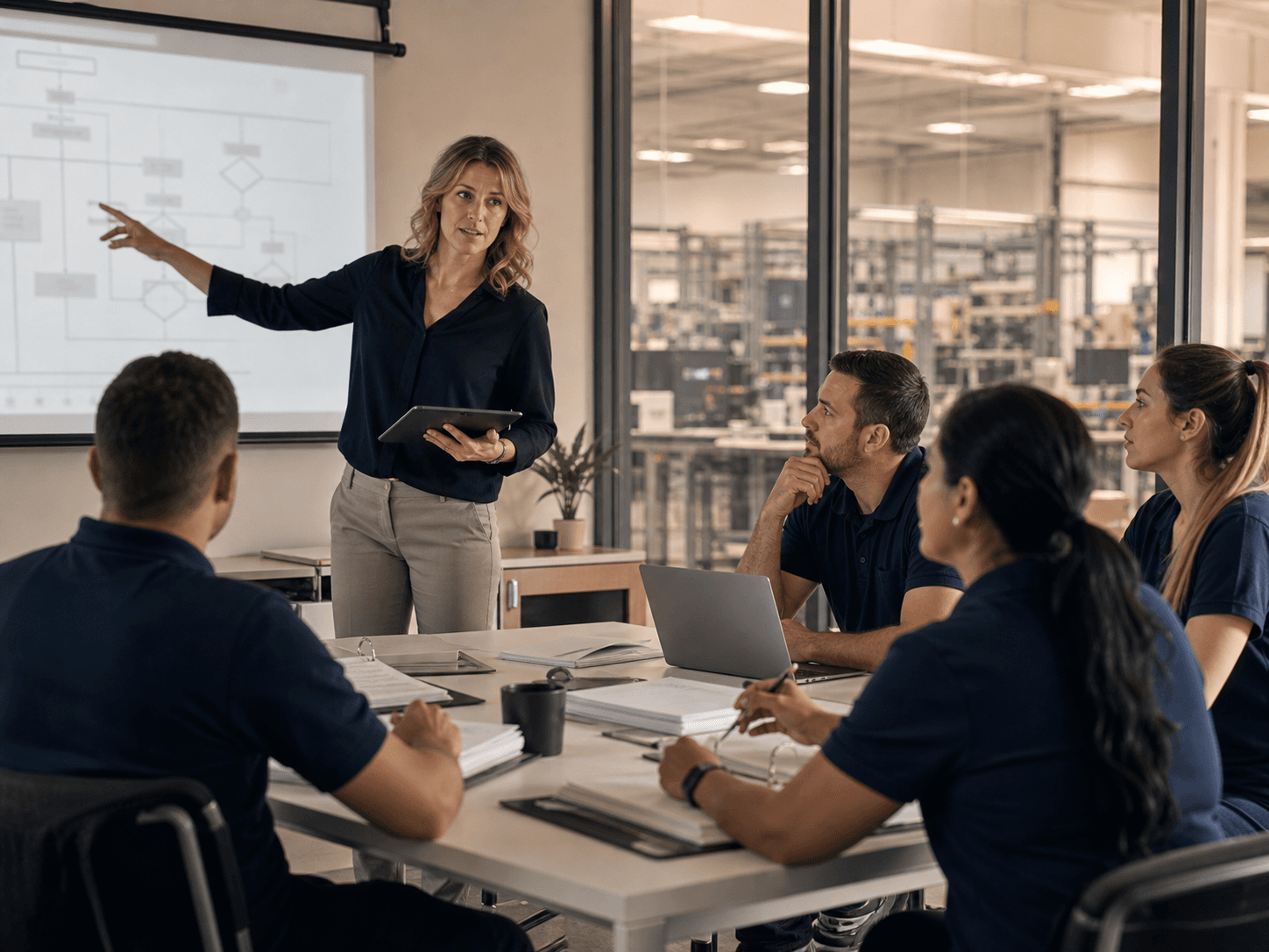 Operational training and process handover